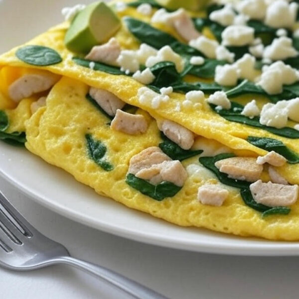 Butter Chicken Omelet